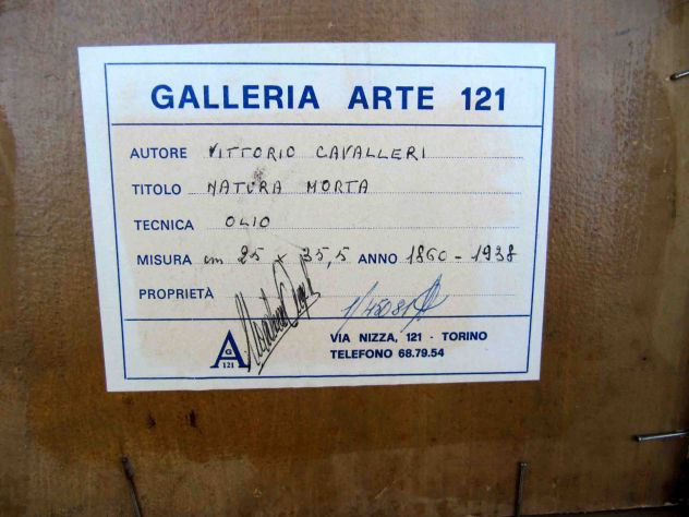 Quadro del pittore Vittorio Cavalleri (1860-1938) - Foto 5