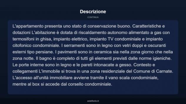 Immobile in asta di 124 m², box auto doppio in vendita a Carnate - Foto 11