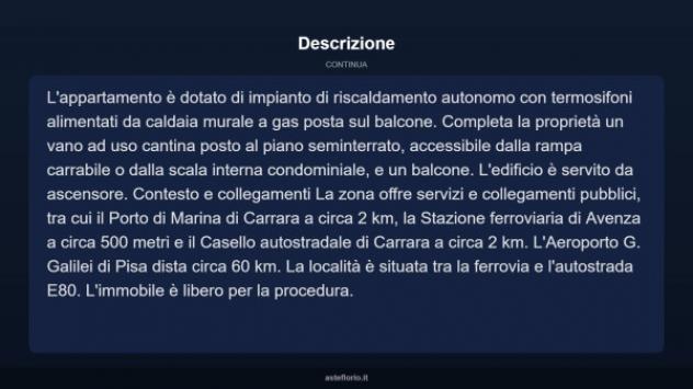 Immobile in asta di 77 m² in vendita a Carrara - Foto 12