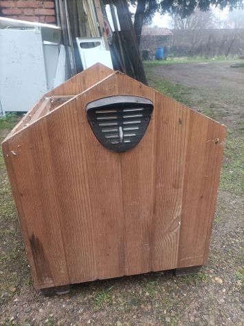 Cuccia in legno di larice per cani medio piccoli - Foto 7