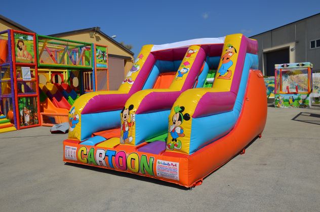 Gioco gonfiabile scivolo per bambini per villaggi turistici - Foto 4