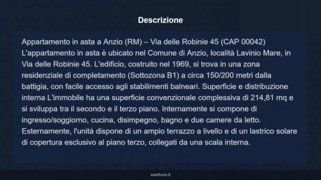 Immobile in asta di 214 m² in vendita a Anzio - Foto 17