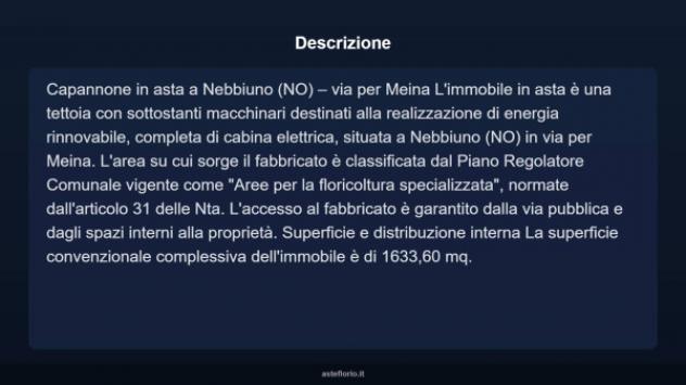 Immobile in asta di 1633 m² in vendita a Nebbiuno - Foto 4