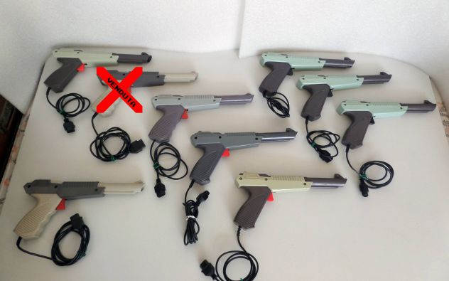 Lightgun (Pistola infrarossi) per console Famicom, spinotto 7 PIN - Foto 5