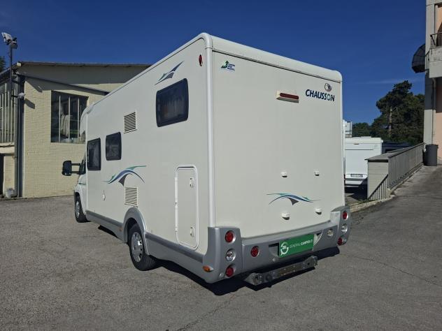 CAMPER CHAUSSON DUCATO SEMINTEGRALE SEMIDINETTE GARAGE BASCULANTE CLIMATIZZATORE FOTOVOLTAICO CAMPEGGIO USATI GENERALI 1635 - Foto 3