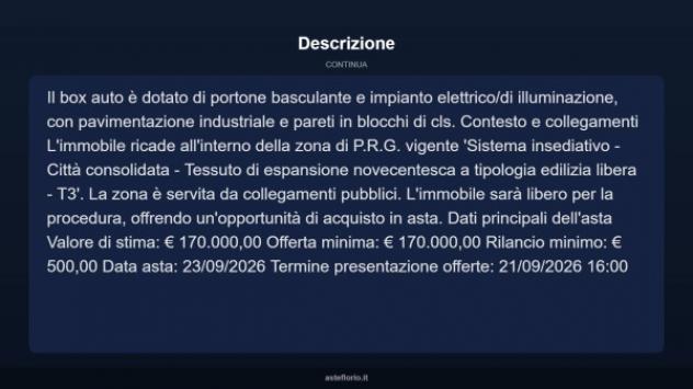 Immobile in asta di 78 m², box auto in vendita a Roma - Foto 12