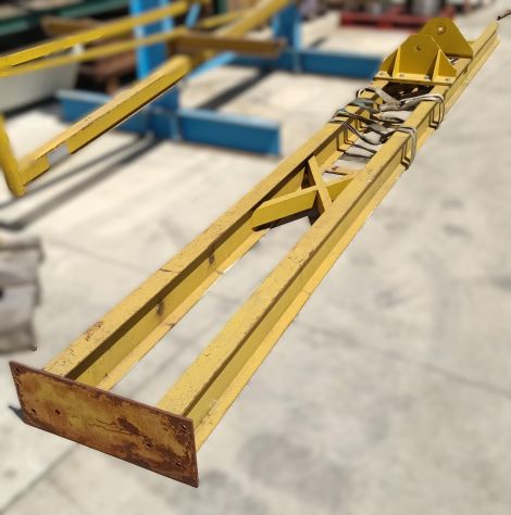 Paranco elettrico Tralift Tractel 250 Kg con braccio 5m e supporto completo - Foto 3