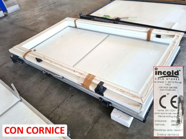 3 porte scorrevoli per cella frigo usate - Foto 6