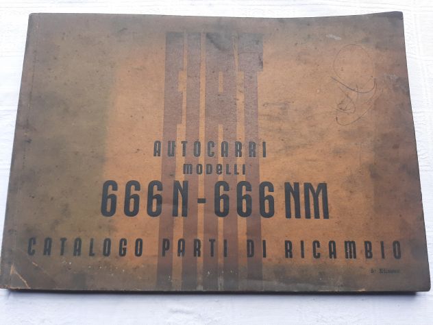 FIAT AUTOCARRI 666N/666NM ANNO 1946 ORIGINALE