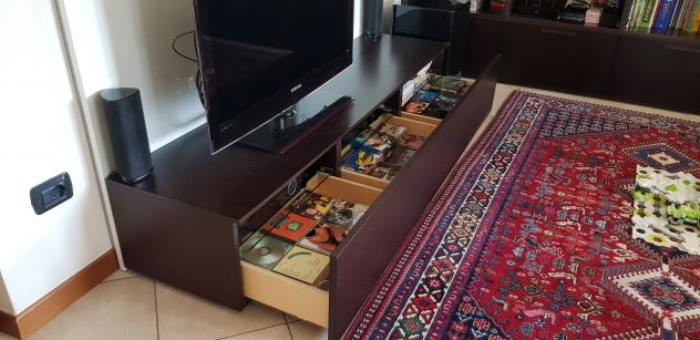 Mobile tv a terra LEMA rovere moro - Foto 5