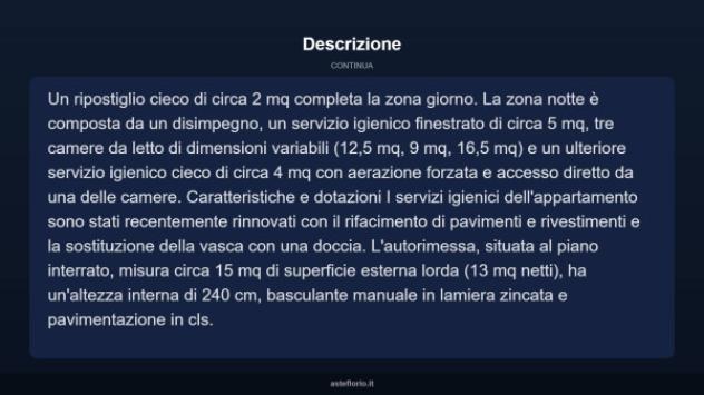 Immobile in asta di 110 m², box auto in vendita a Brescia - Foto 4