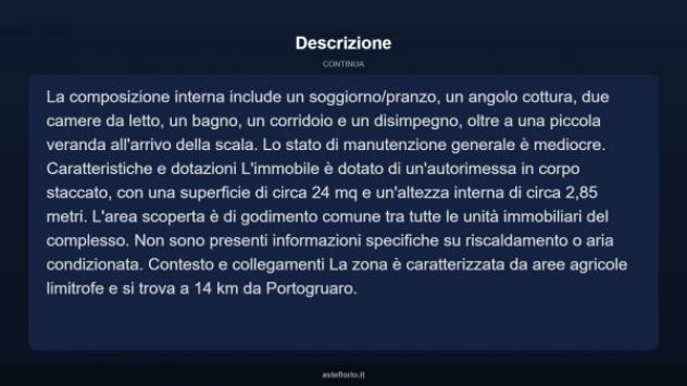 Immobile in asta di 80 m², box auto in vendita a Caorle - Foto 13