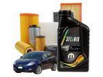 Kit Tagliando 5 litri Olio Motore Selenia Wr 5w40 per Fiat Bravo