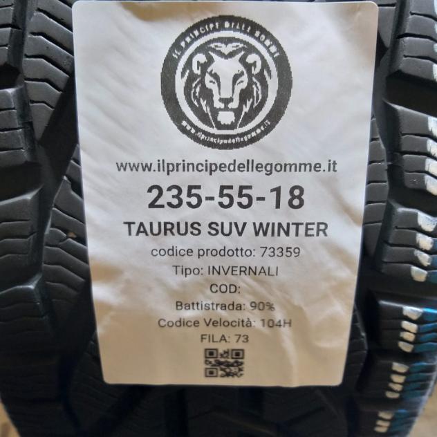 4 GOMME 235 55 18 TAURUS A73359 - Foto 2