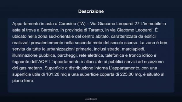 Immobile in asta di 181 m² con più di 5 locali in vendita a Carosino - Foto 17