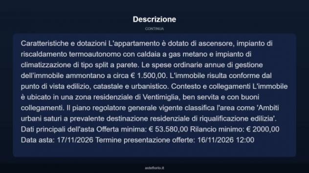 Immobile in asta di 22 m² in vendita a Ventimiglia - Foto 17