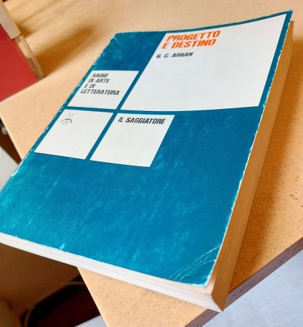 PROGETTO E DESTINO - G.C. Argan 1977 - Foto 2