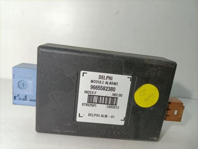 CENTRALINA ALLARME CITROEN DS5 1° Serie 9665582380 DW10CTED4 (11)