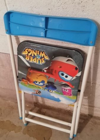 Tavolino e sedia bambino-"Super Wings"- Giochi Preziosi - Foto 2