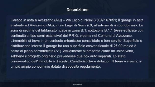 Immobile in asta di 27 m² in vendita a Avezzano - Foto 6