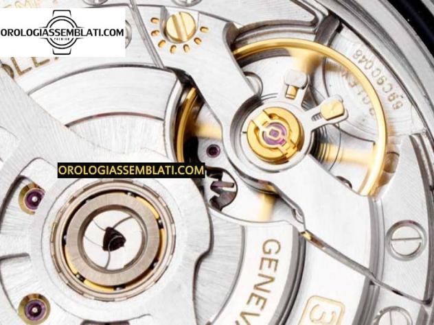 Rolex Replica GMT-MASTER II 126711 CERAMICA NERA/MARRONE MIGLIOR EDIZIONE SU BRACCIALE SS/RG 3285 - Foto 11