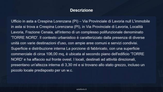 Immobile in asta di 106 m² in vendita a Crespina e Lorenzana - Foto 7