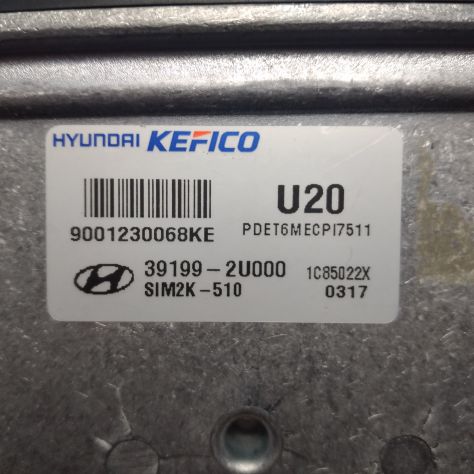Centralina Motore Kefico 39199-2U000 391992U000 SIM2K-510 SIM2K510 90012300068KF - Foto 5