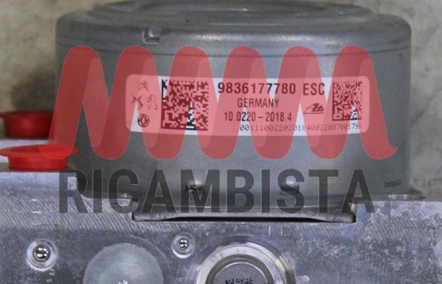 9836177780 Peugeot 208 1.2 centralina ABS gruppo pompa ATE