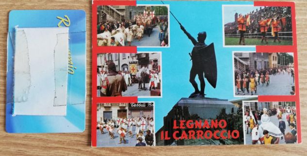 Cartolina (postcard) "LEGNANO IL CARROCCIO"