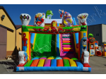 Gioco gonfiabile scivolo per bambini per baby park, hotel e aree gioco