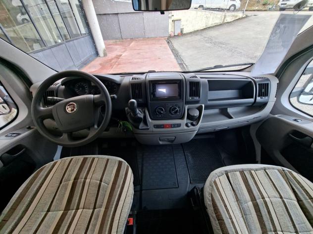 CAMPER CI DUCATO MANSARDATO 6 POSTI DINETTE TRASVERSALE GARAGE CLIMATIZZATORE FOTOVOLTAICO WEBASTO CAMPEGGIO USATI GENERALI 1779 - Foto 9