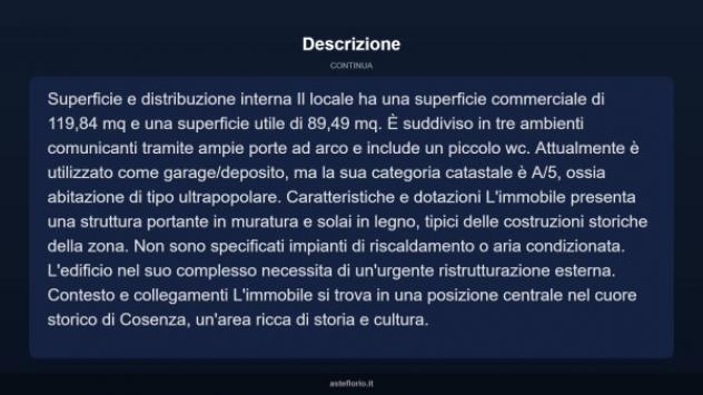 Immobile in asta di 119 m² in vendita a Cosenza - Foto 16