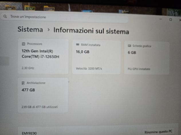 Computer lenovo ideapad3 come nuovo - Foto 3