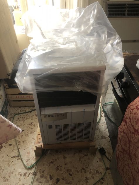 Produttore ghiaccio nuovo kg25/in24hr raffreddamento qd acqua riserva kg8 - Foto 2
