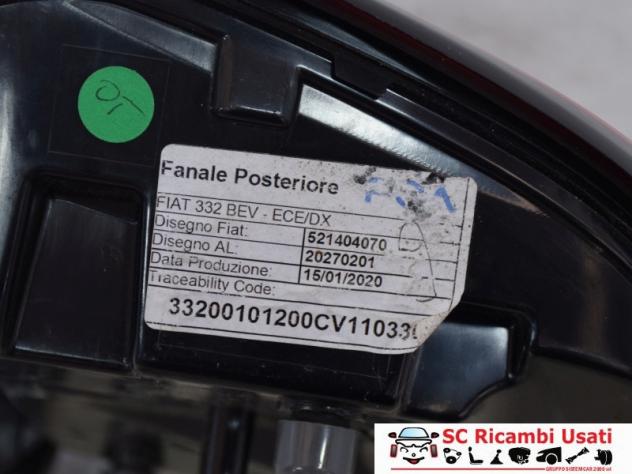 STOP FANALE POSTERIORE DESTRO FIAT 500 Serie Elettrica 52140407 (20) - Foto 2