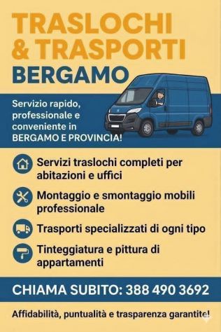 Traslochi ..smontaggio e montaggio mobili ..imbiancatura ecc tutto fare