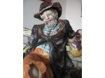CAPODIMONTE ANZIANO CON FIASCO   ORIGINALE!!!!! PERFETTO!!!!!