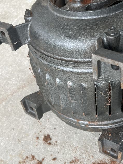 321 Motore Asincrono Trifase HP 1,5/900 giri – Vintage - Foto 4