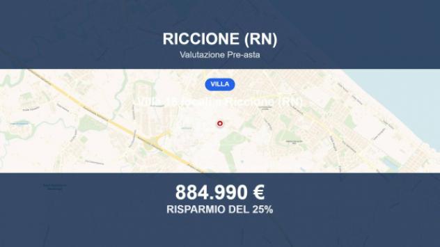 Immobile in asta di 427 m² con più di 5 locali in vendita a Riccione