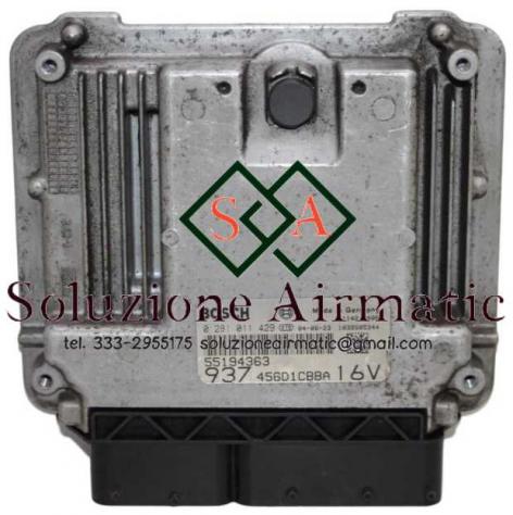 0281011429 55194363 Alfa 147 1.9 centralina motore Bosch