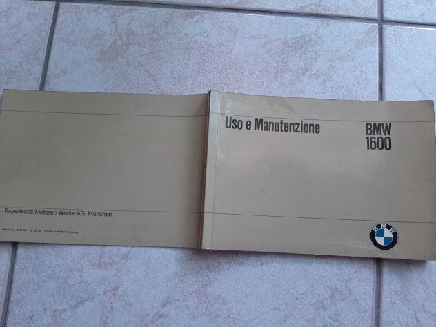 BMW 1600 USO E MANUTENZIONE ORIGINALE - Foto 5