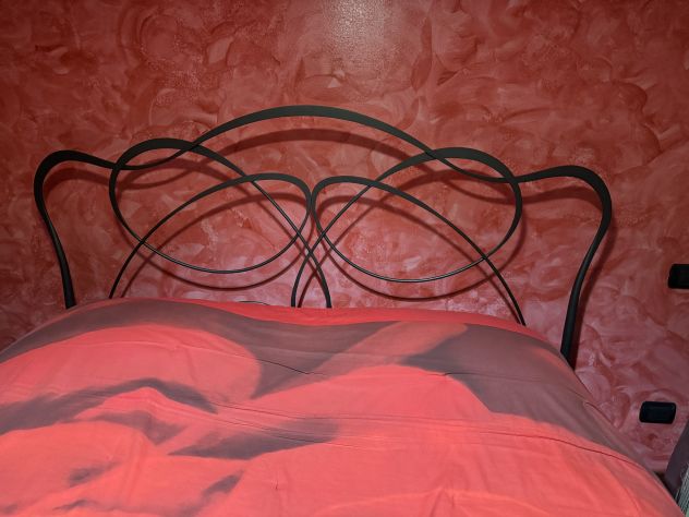 Letto matrimoniale in ferro battuto Bontempi - Foto 4