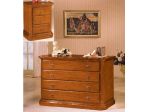 Comò 4 cassetti comodino 3 cassetti stile arte povera cod 11220/11221