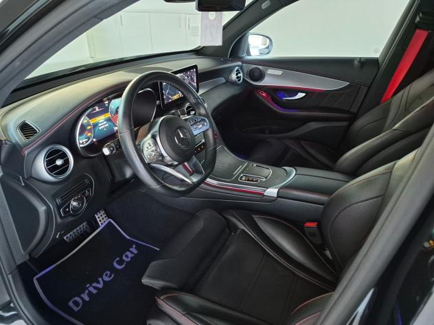 Mercedes-Benz GLC 220 D PREMIUM AMG 4MATIC AUTOMATICA LED NAVI APPLE CAR PLAY/ANDROID AUTO SEDILI ELETTRICI RISCALDABILI RETROCAMERA BLACK PACK - Foto 10