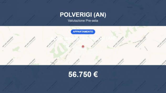 Immobile in asta di 110 m², box auto in vendita a Polverigi