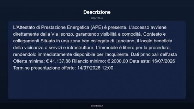 Immobile in asta di 94 m² in vendita a Lanciano - Foto 5
