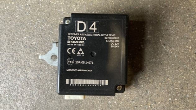Centralina Keyless Toyota Yaris Hybrid 1.5 del 2021 (987B0-K0010) - Foto 2