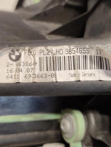 VENTOLA ABITACOLO BMW Serie 1 Serie (E87) 6933663-08 985465S N47D20A diesel 1995 (0407) - Foto 3