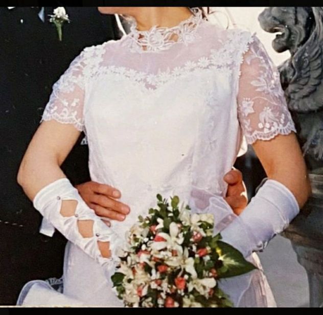 Vestito da sposa Autunno -Primavera - Foto 4