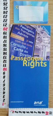 Libretto guida Passengers Rights Direitos dos Passageiros diritti dei passeggeri - Foto 2